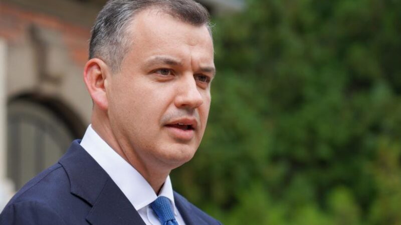 Eugen Tomac, premier desemnat al României, în declarație de presă