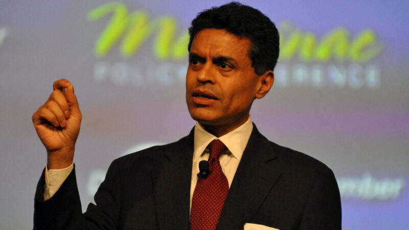 Fareed Zakaria, editorialist la The Washington Post, la o conferință