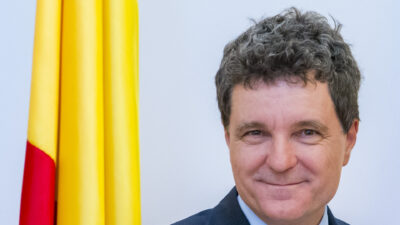 Nicușor Dan, președintele României, care a condus ședința CSAT de la Palatul Cotroceni