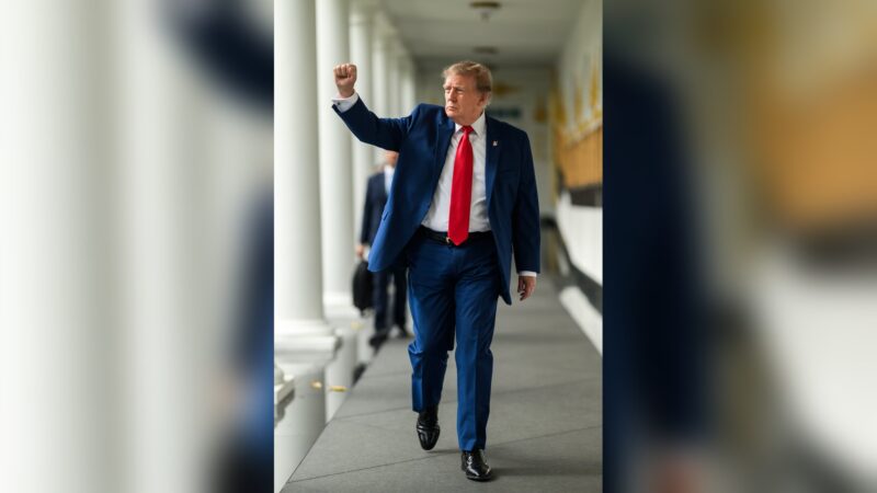 Donald Trump la Casa Albă