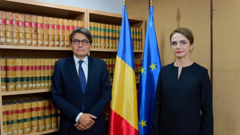 Lia Savonea și Mattias Guyomar