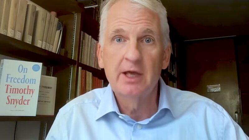 Istoricul Timothy Snyder în interviul pentru The Prof G Pod