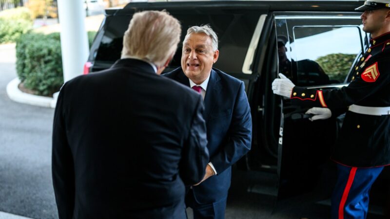 Donald Trump îl întâmpină pe Viktor Orbán la Casa Albă